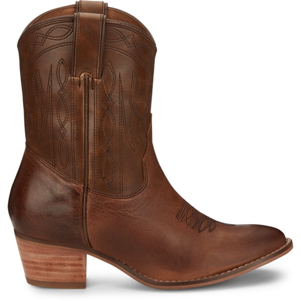Brown Leather Western Boots